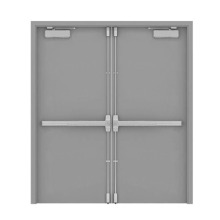 Various Good Quality Steel Fire-rated Modern Front High Quality Metal Exterior Door